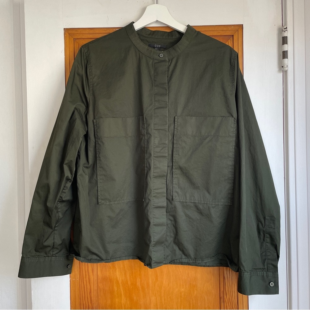 COS Long sleeve 2 pocket button down
